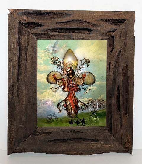 Candice Alexander Fleur De Lis The Story Louisiana Cypress Frame