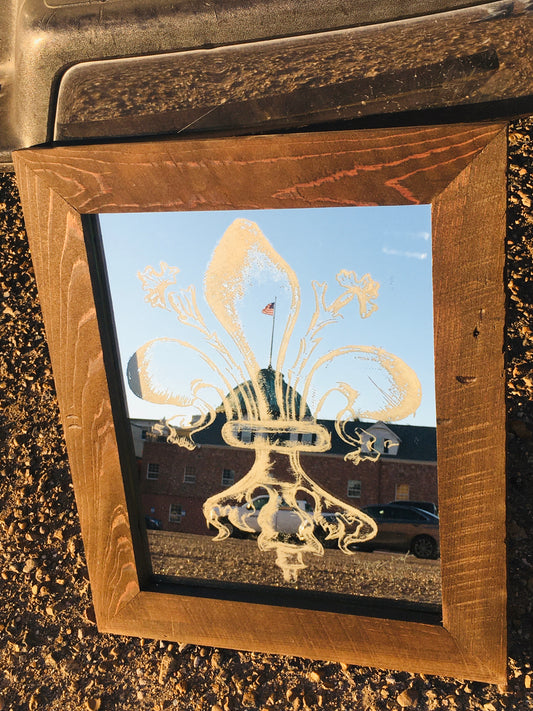 Etched Fleur De Lis Limited Edition