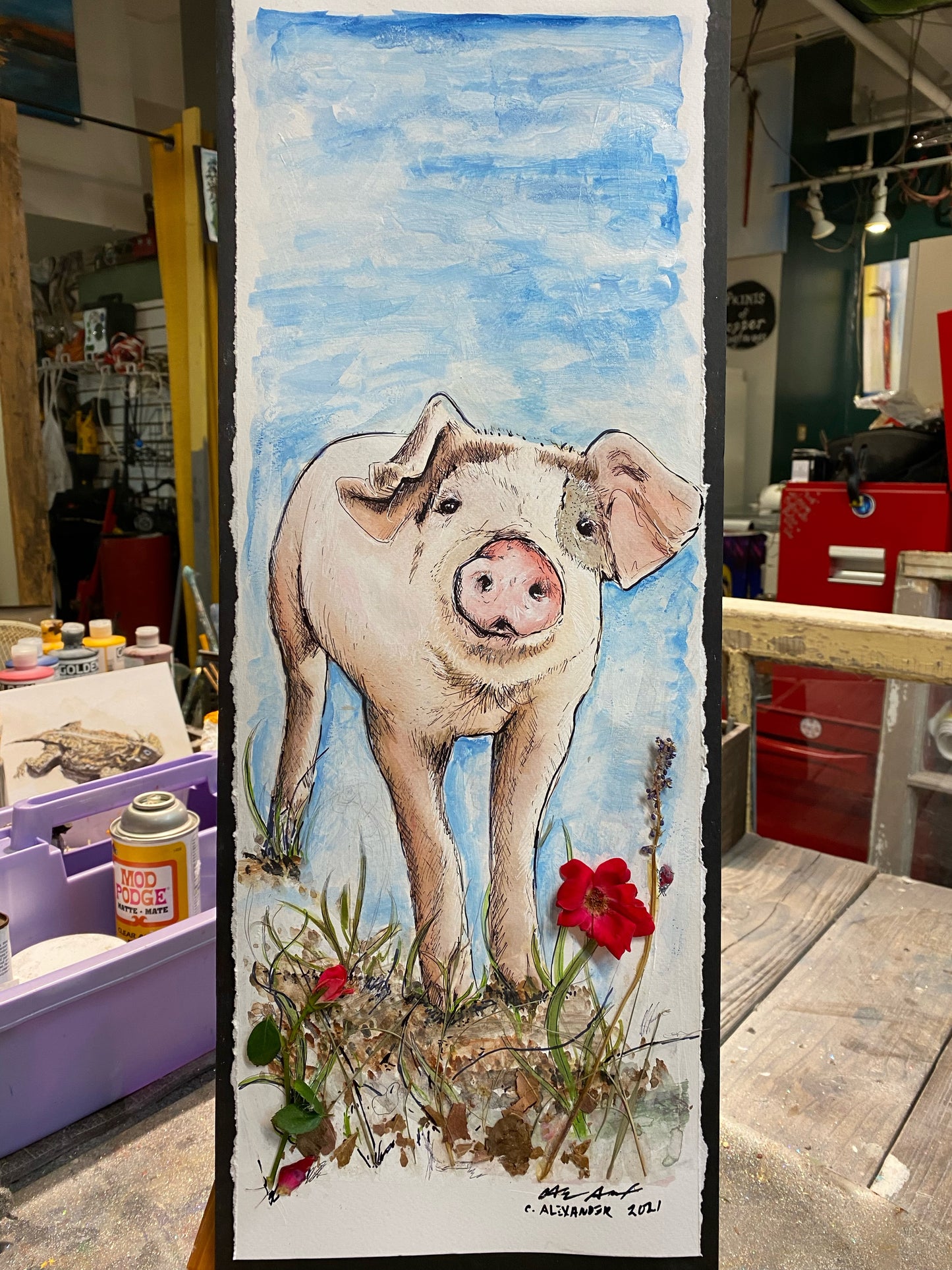 Rose Pig