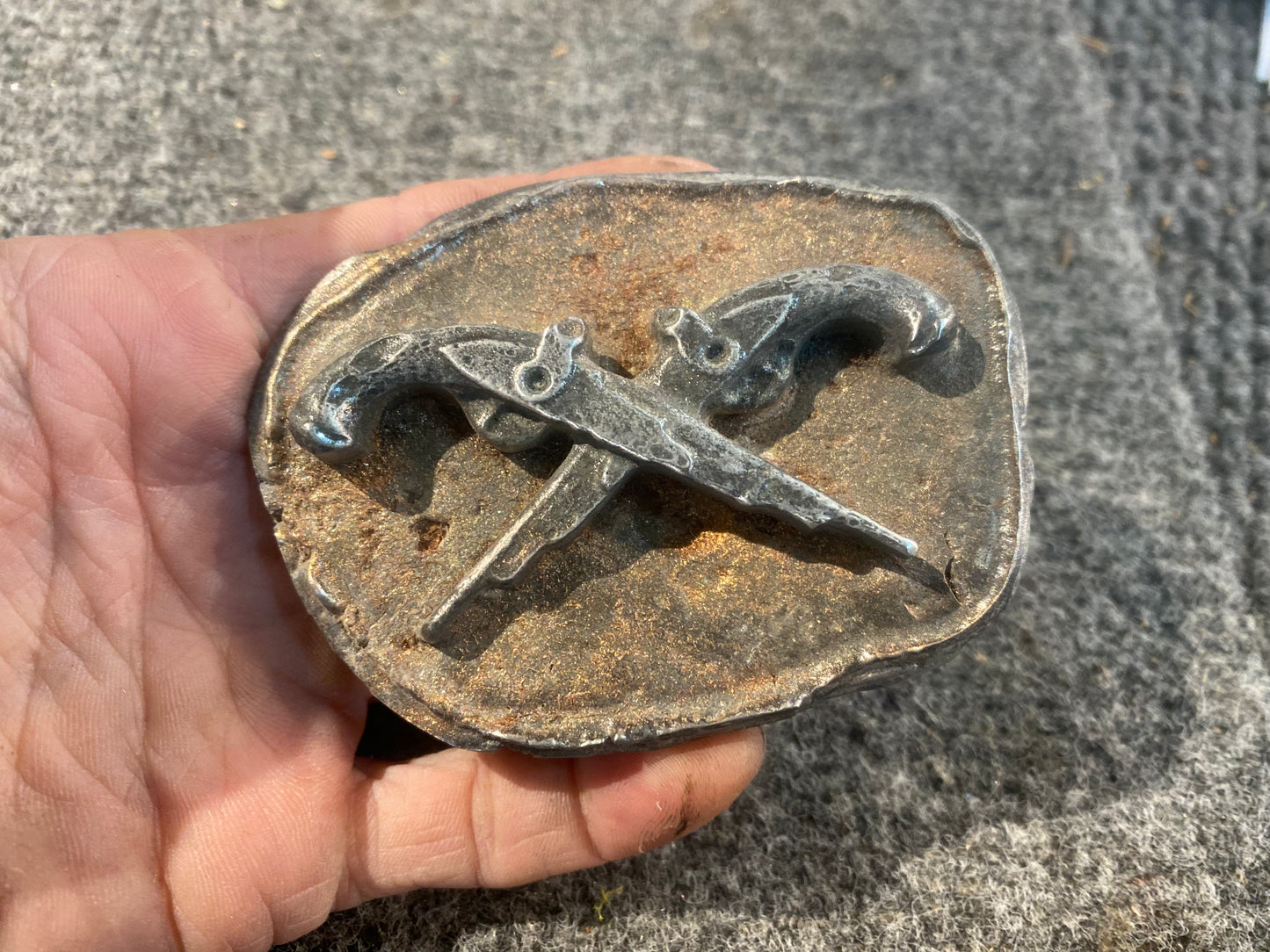 Jean Lafitte Pistol Belt Buckle