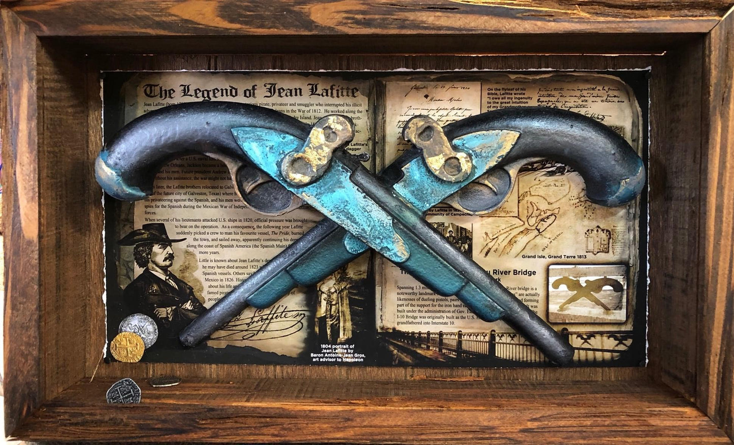 Jean Lafitte Pistols: Patina Iron Finish