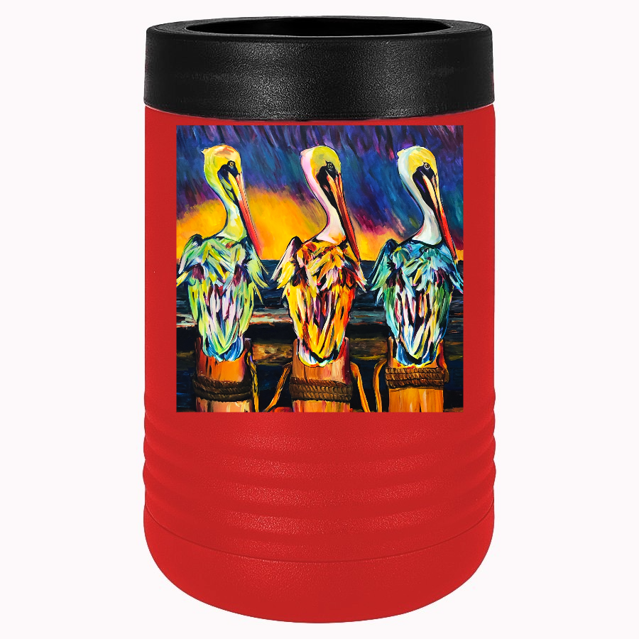 Three Pelicans Beverage Holder