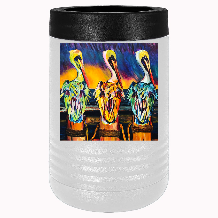 Three Pelicans Beverage Holder