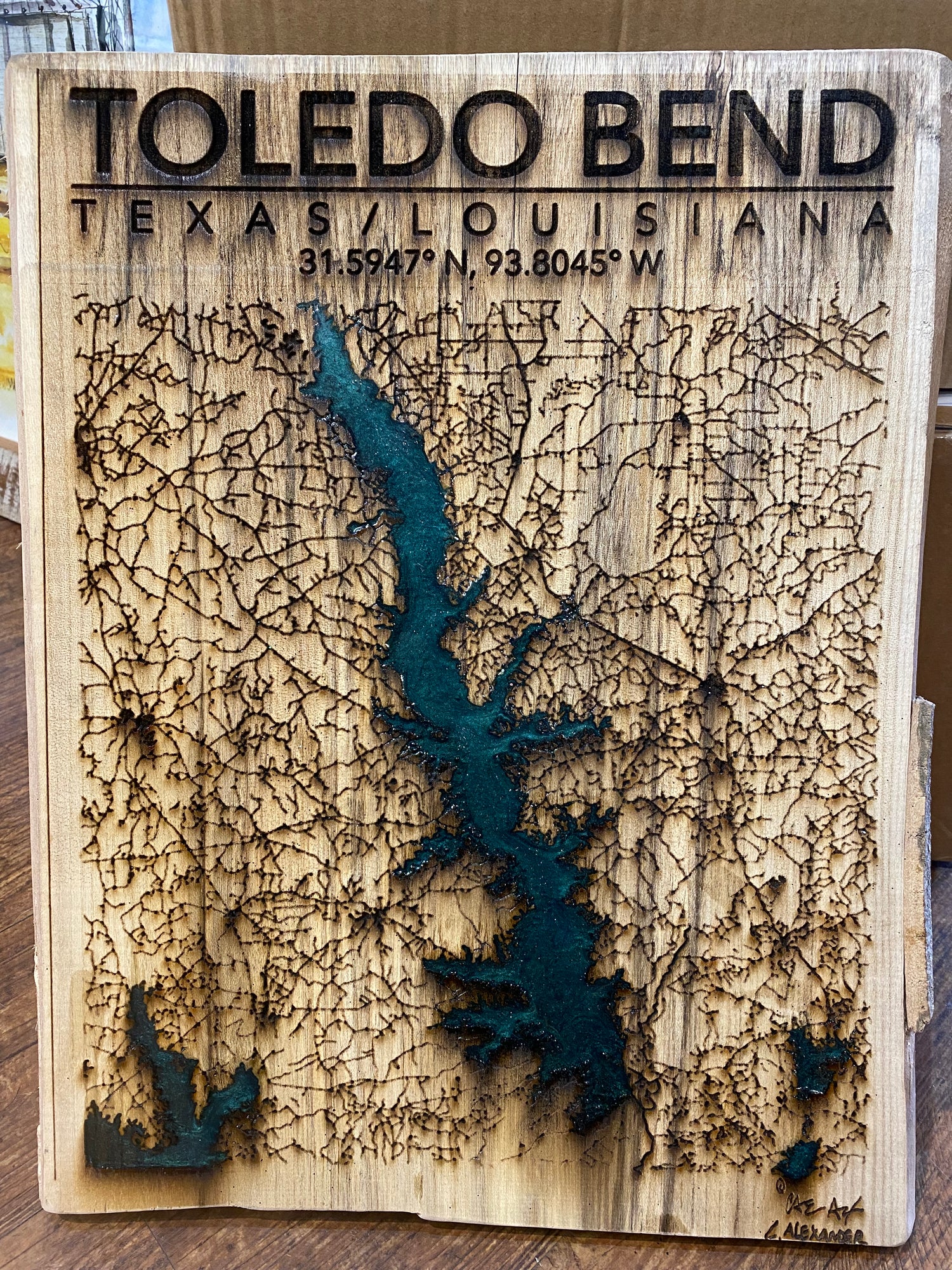 Map, Design, and Glass Engravings