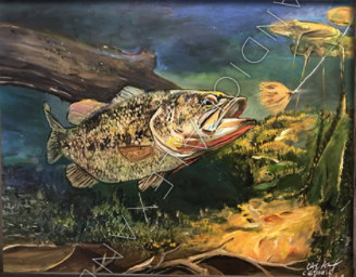 Oil Paintings - Fish and Wildlife