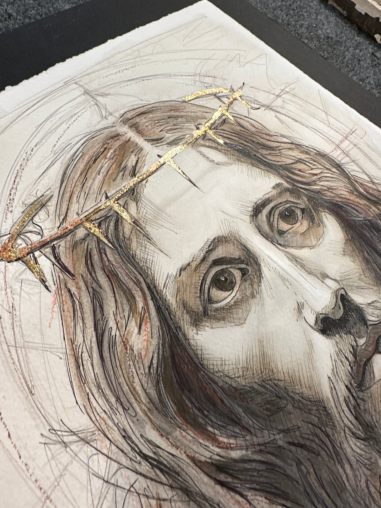 Crown of Thorns - Jesus Portrait One