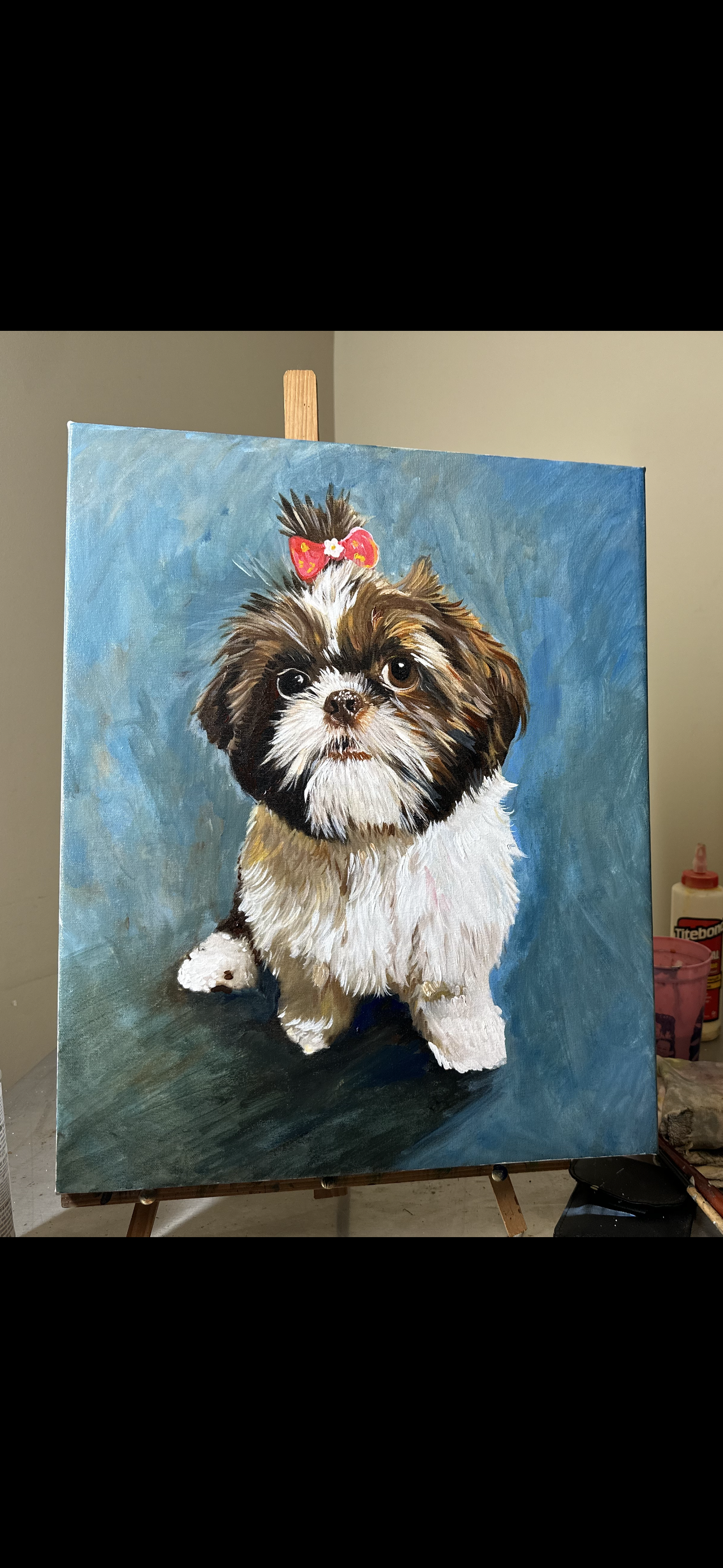 Custom Painted Dog Portraits