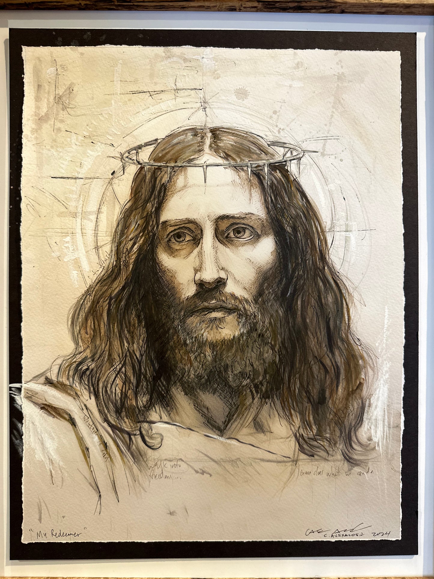 My Redeemer - Jesus Portrait Six