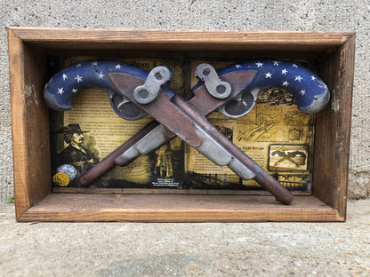 Jean Lafitte Pistols: USA Finish