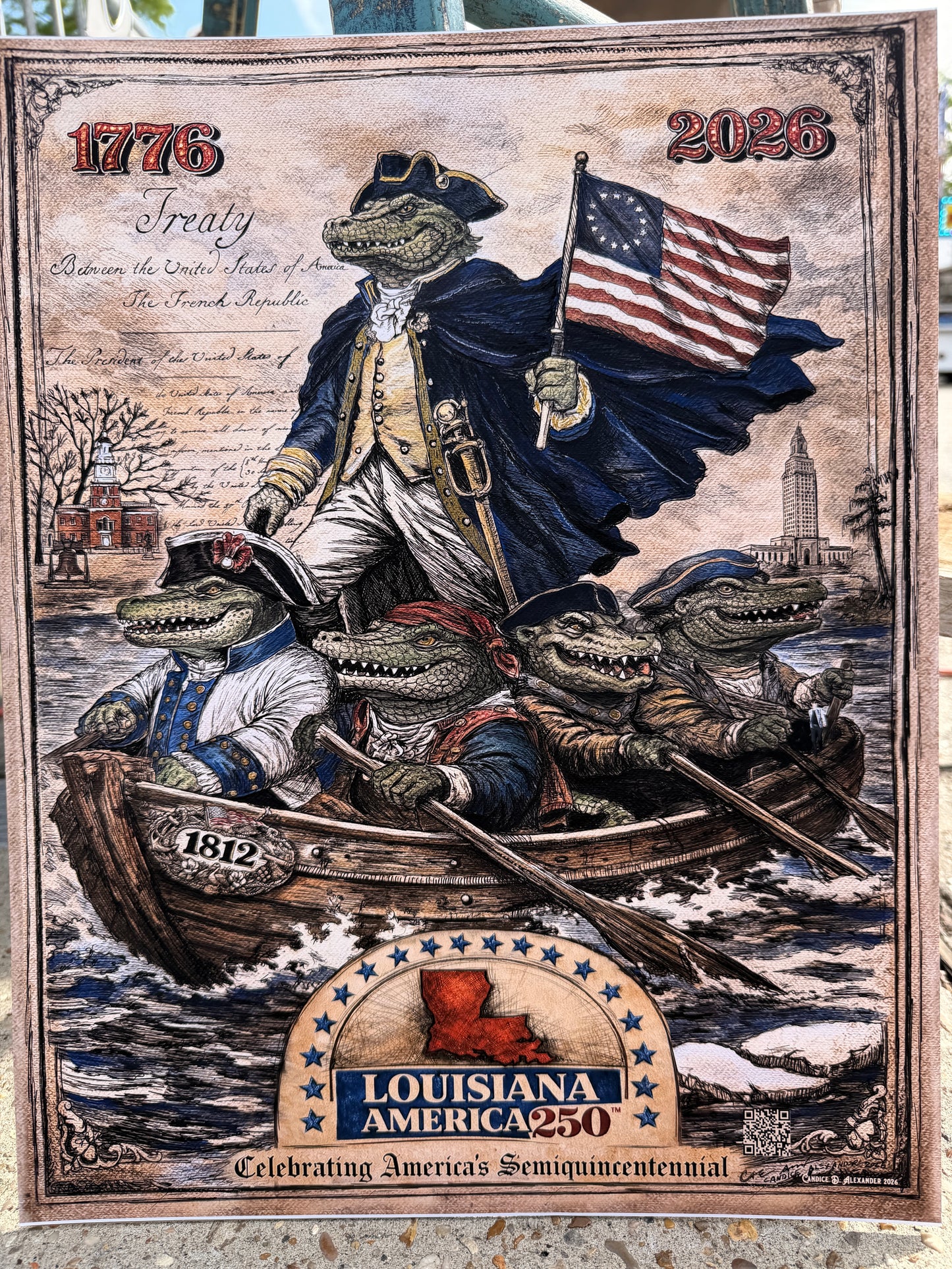 Louisiana America 250