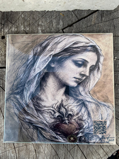 Fleur du Cœur Tiles