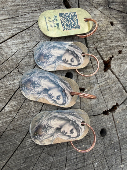 Fleur du Cœur Keychains
