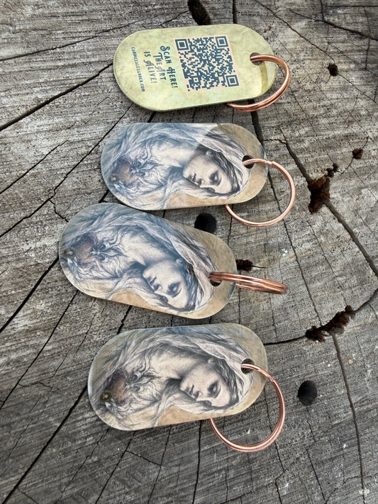 Fleur du Cœur Keychains