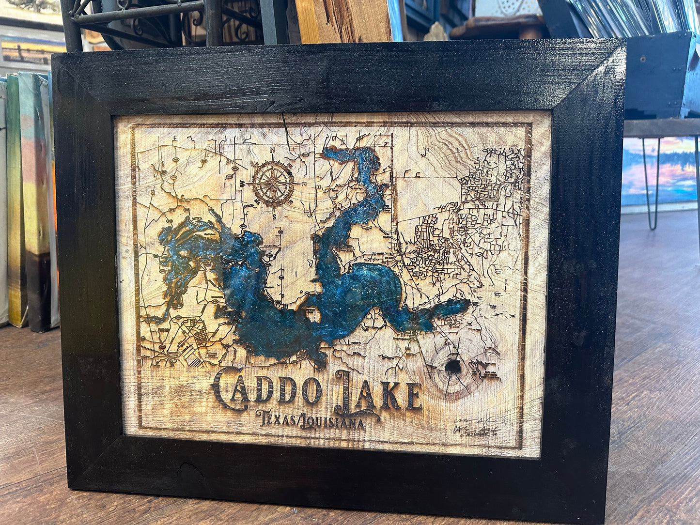 Caddo Lake Wood Engraving and Prints