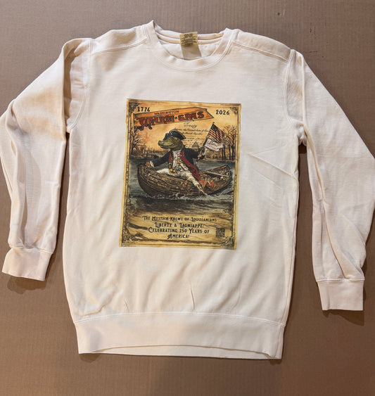 2026 Louisiana Mardi Gras Unisex Cotton Long Sleeve Shirt (with Augmented Reality)