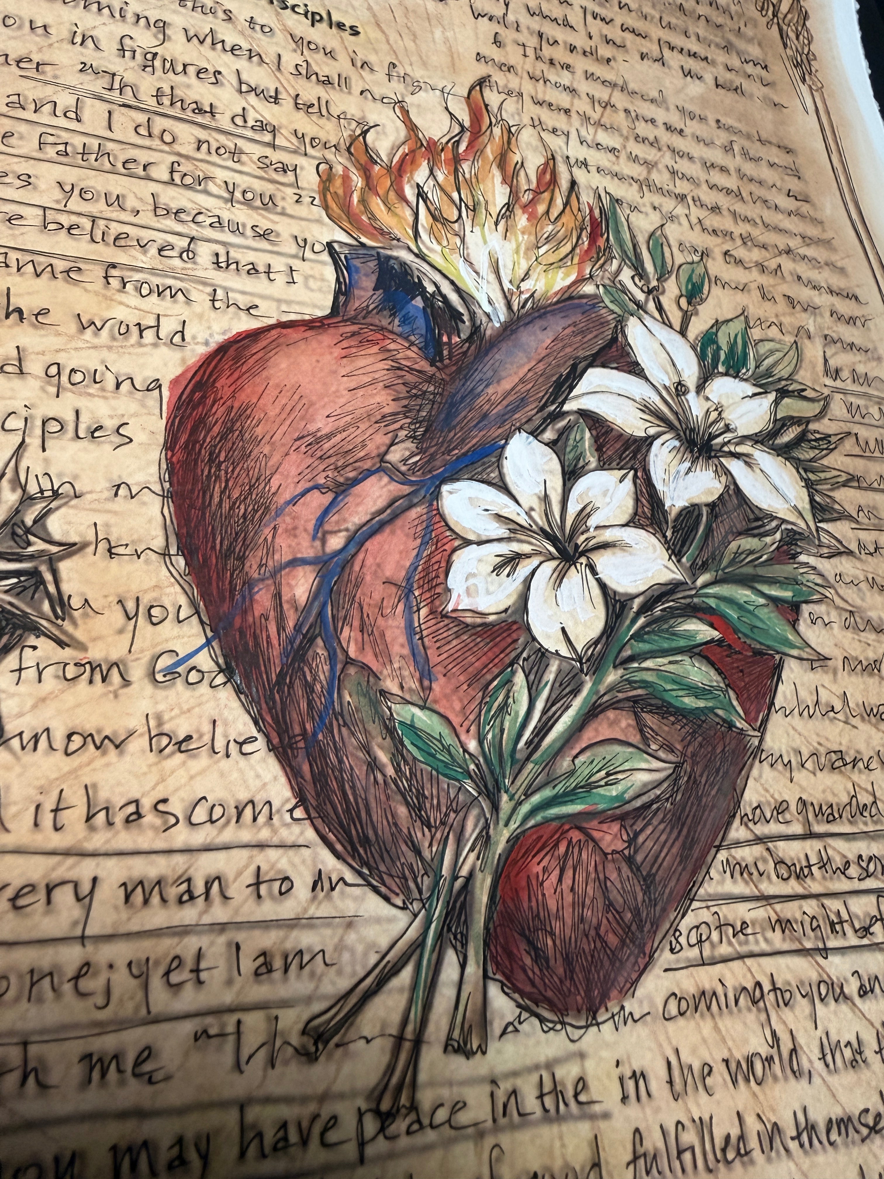 Sacred Hearts – Candice Alexander Art Studio