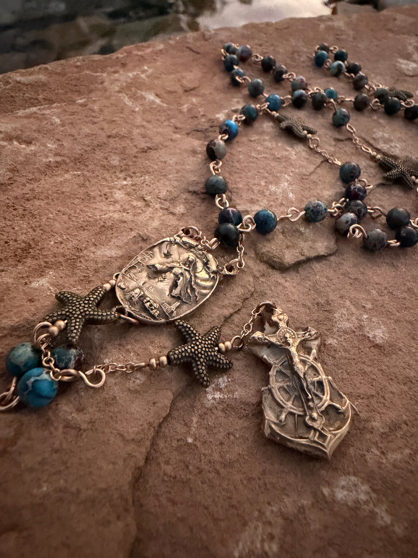 Stella Maris, Star of the Sea Bronze Rosary Package