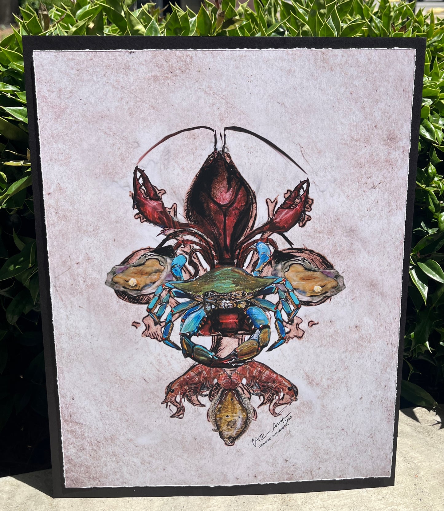 Seafood Fleur de Lis