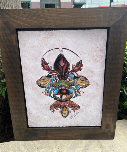 Seafood Fleur de Lis