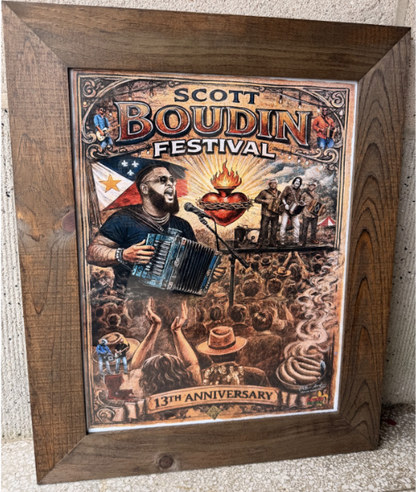 Scott Boudin Festival Poster