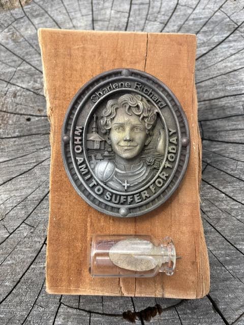 Charlene Richard Resin Medallion Casting