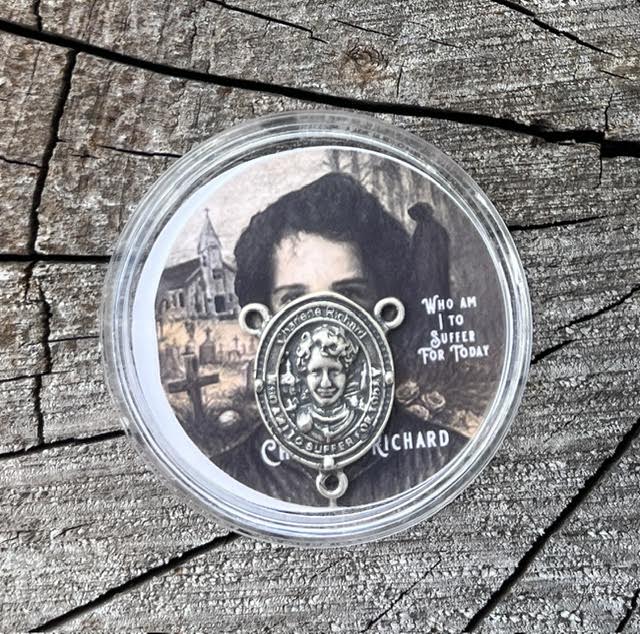 Charlene Richard Sterling Rosary Connector