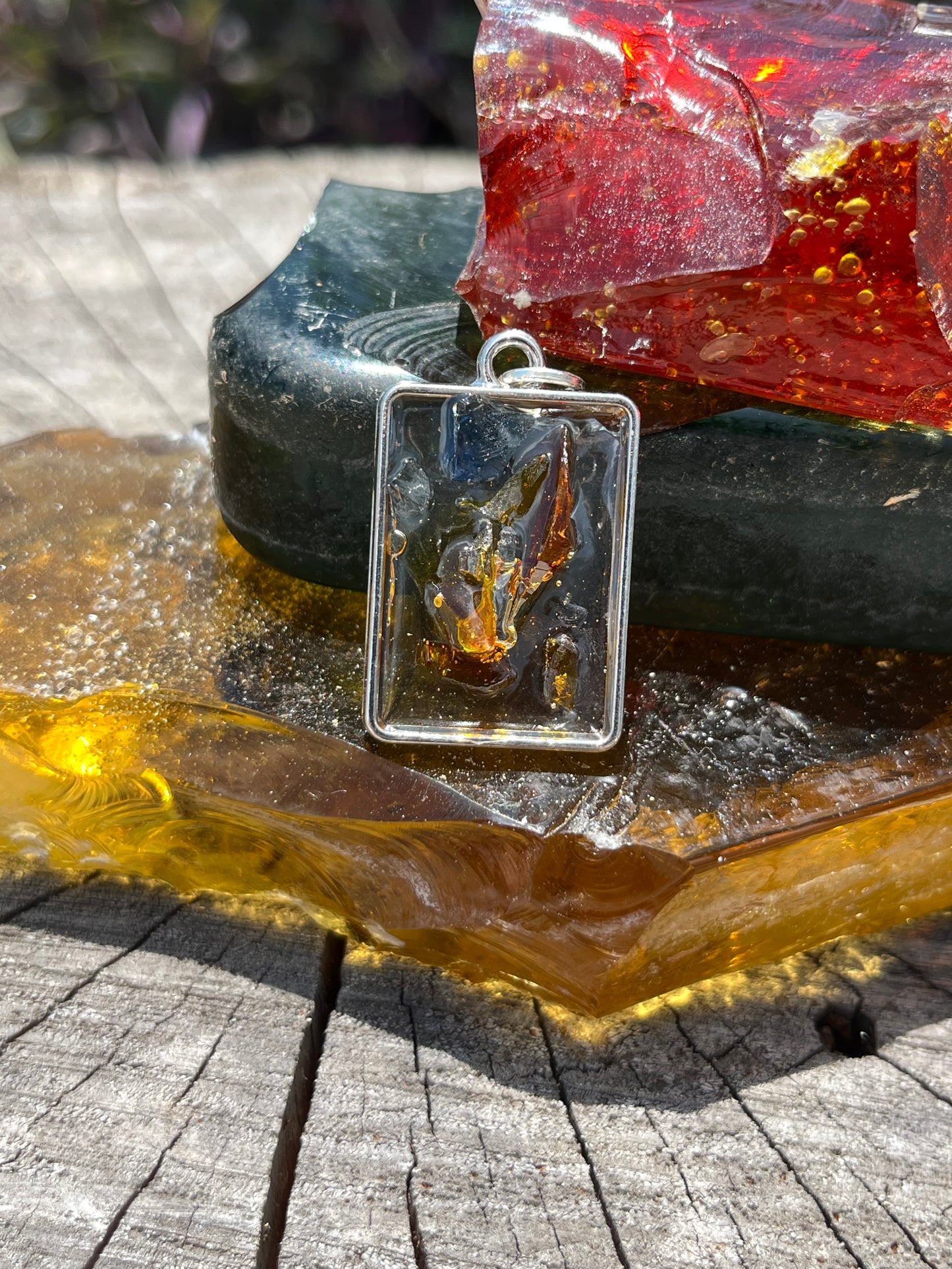 St. Eugene Church Stained Glass Pendants and Necklaces