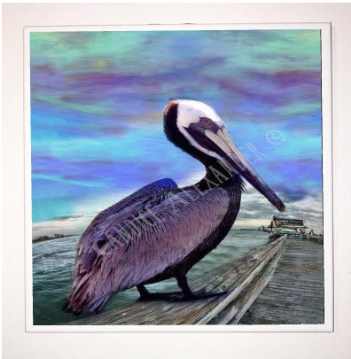 Pelican Blue Trivet