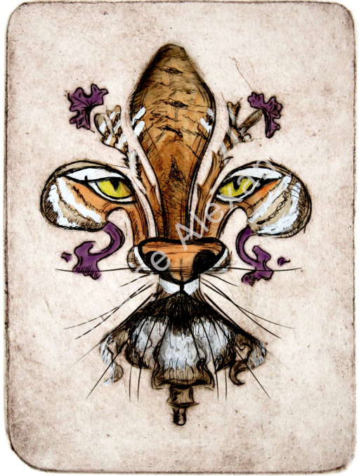 Bengal Fleur De Lis Candice Alexander