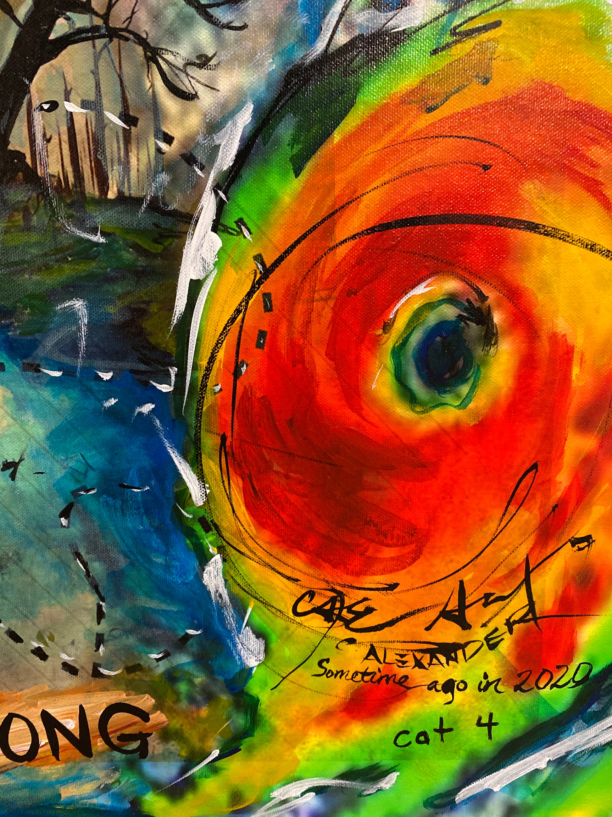 hurricane art