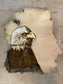 Bald Eagle Wood Engraving "One of a Kind"