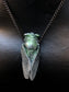 Locust necklace by Candice Alexander, louisiana and fleur de lis artist