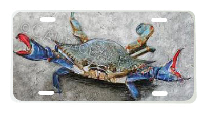 Crab One License Plate