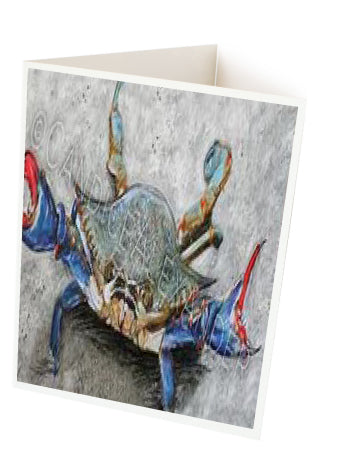 Crab One  Notecards