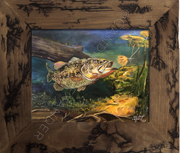 Bass Fish – Candice Alexander Art Studio