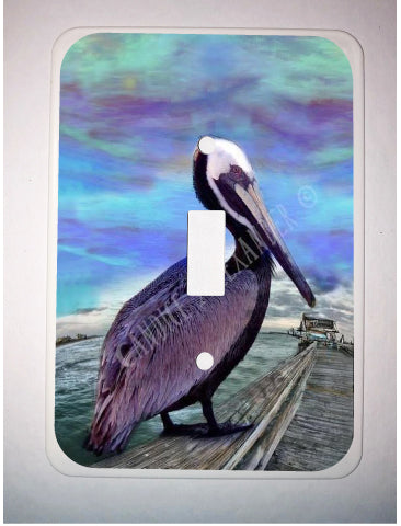 Louisiana Pelican Single Switch Plate