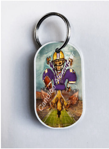 Purple & Gold Football