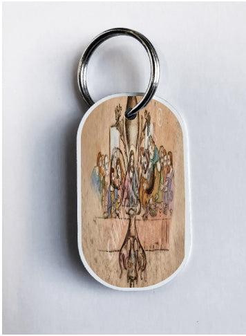 Louisiana Keychain Religious Louisiana Keychain Jesus 