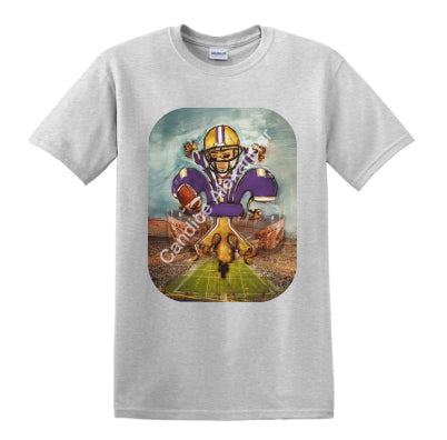 Purple & Gold Football