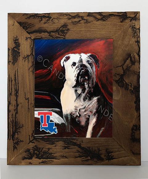 Candice Alexander Louisiana Tech Bull Dog Electrocuted Frame