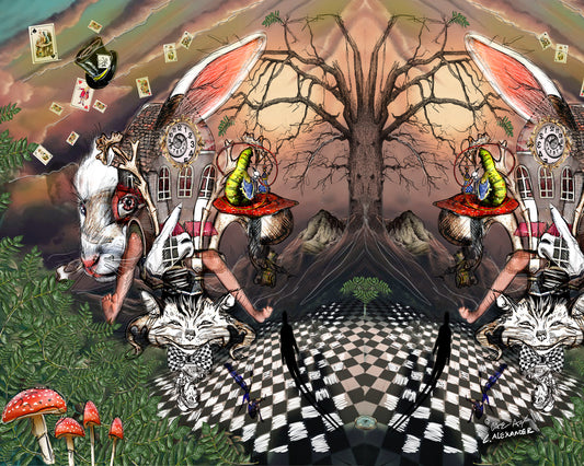 Alice in Wonderland Tribal