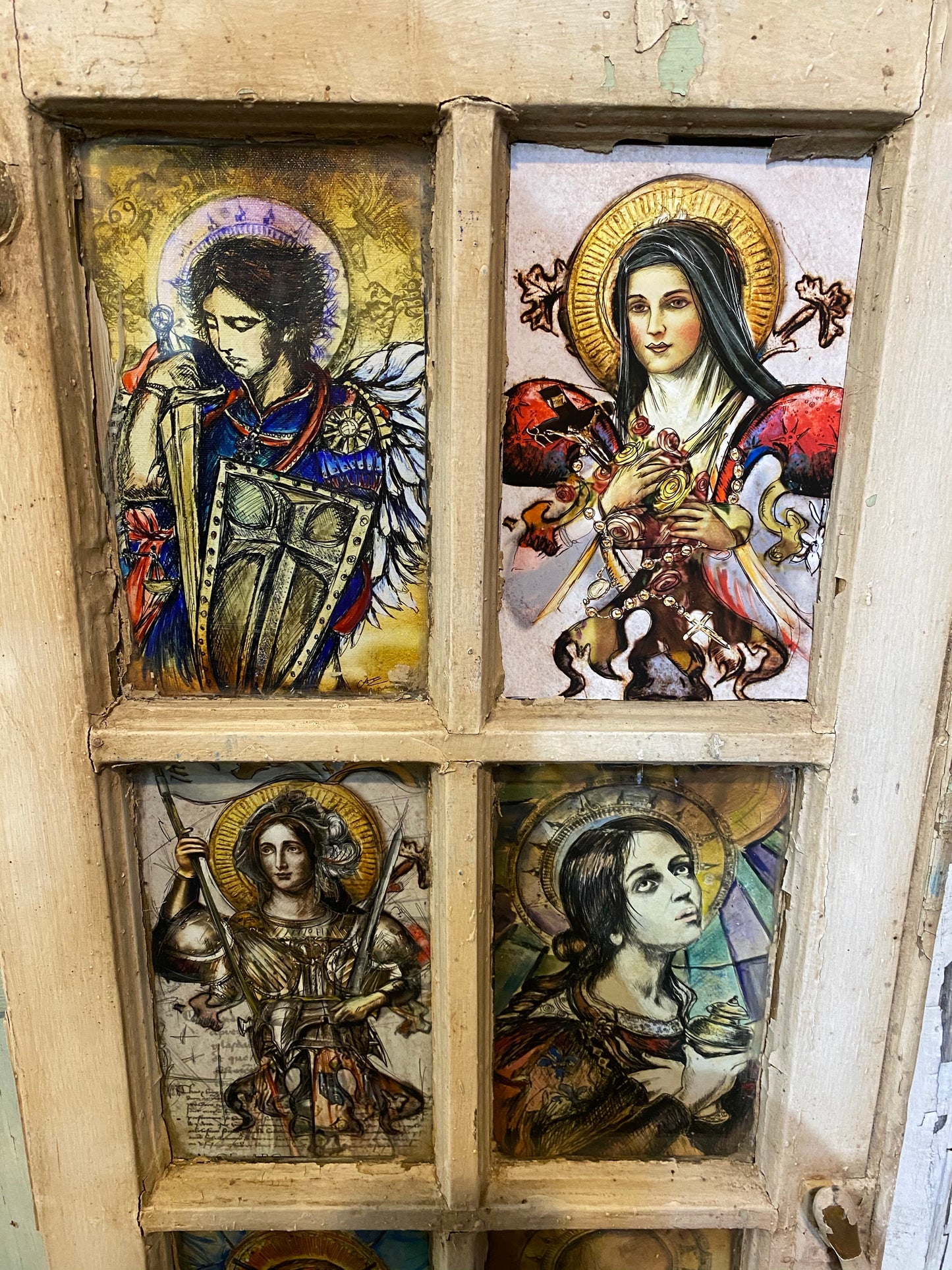 Saint Michael. Saint Teresa, St. Joan of Arc, Mary Magdalene, Saint Cecilia, mary of the Sea, Virgin Mary, Mother Mary, Mother of Jesus, Saint Ralph, Saint Anthony, Easter, Catholic Church, Faith, Religion, Candice Alexander, Lake Charles, Louisiana