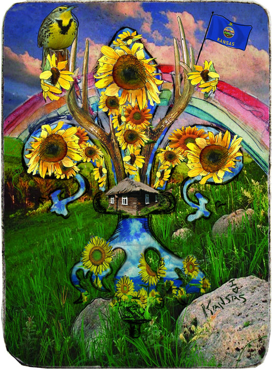 Kansas Fleur de Lis design by Candice Alexander, Fleur De Lis Artist Fleur De Lis art by Candice Alexander, Louisiana Artist