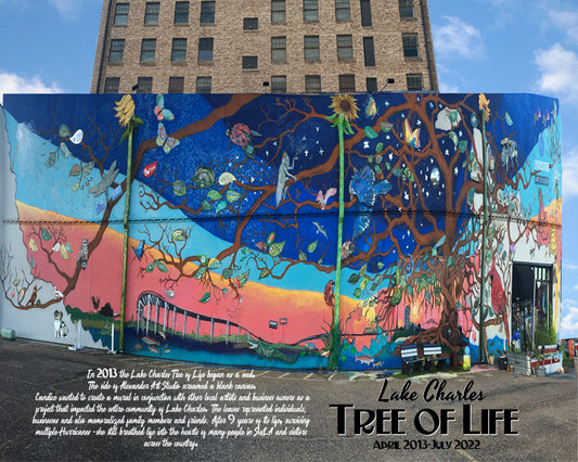 Limited Edition of 200  "Tree of Life" Mural Print